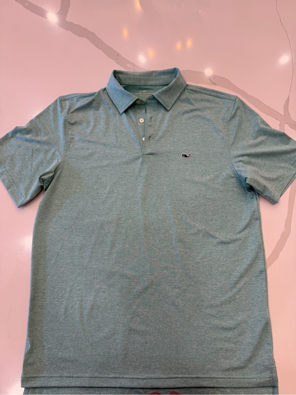 Men's On the Go Sankaty Polo Shirt - Seafoam Green